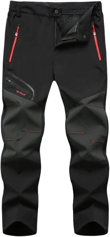Schneehose Herren Wasserdicht Skihose Outdoors Pants Outdoor Winterhose — Heizkleidung